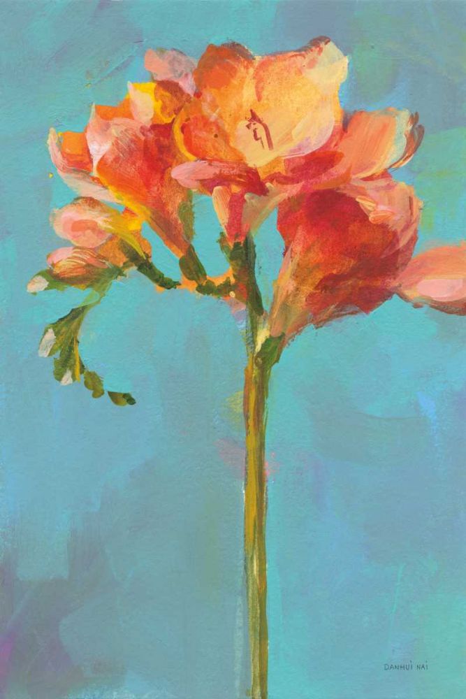 Modern Floral II art print by Danhui Nai for $57.95 CAD