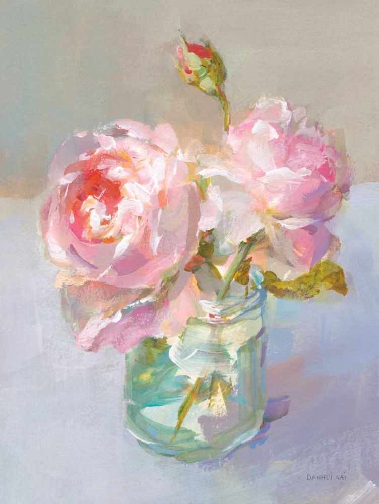 Sweet Roses I art print by Danhui Nai for $57.95 CAD