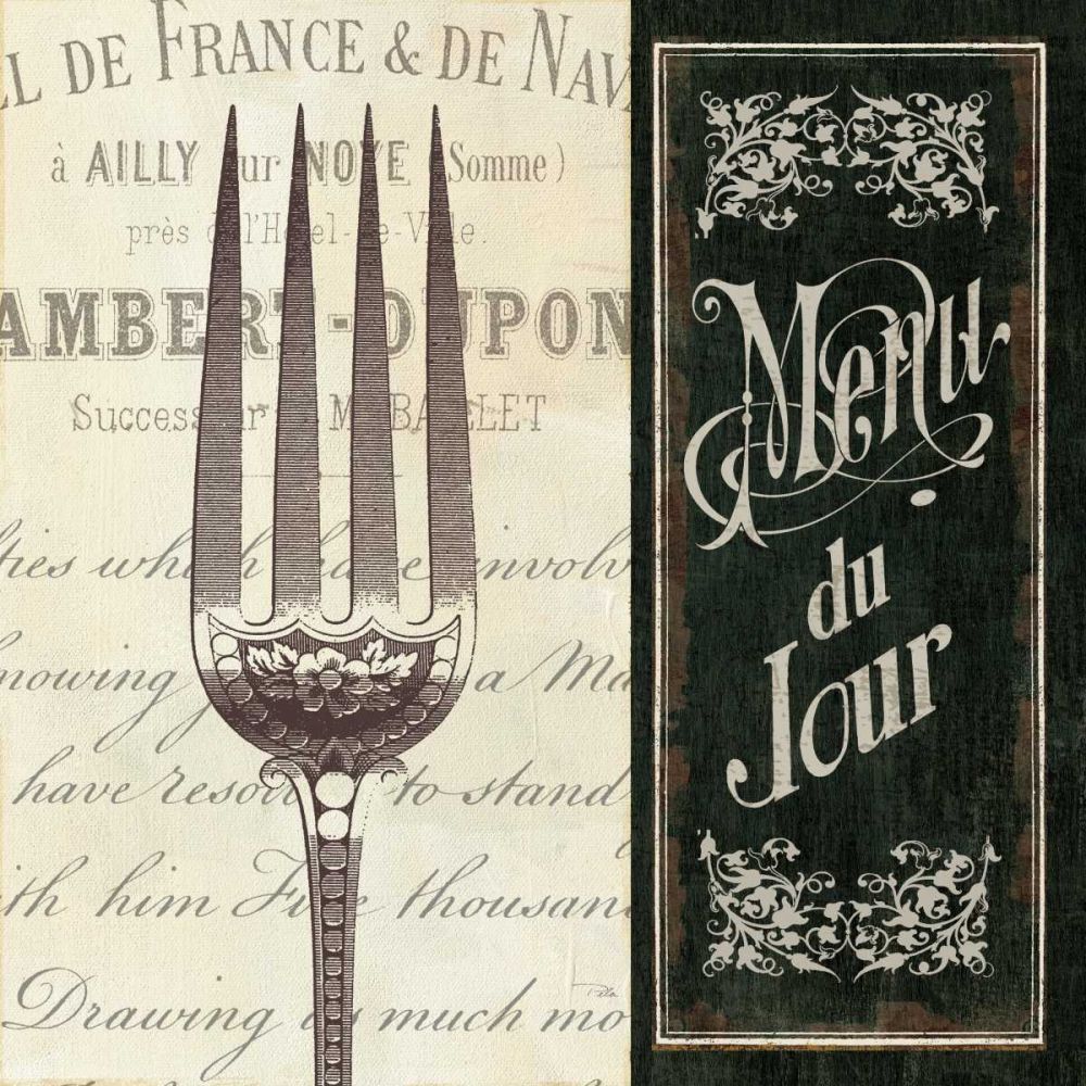 French Menu II art print by Pela Studio for $57.95 CAD