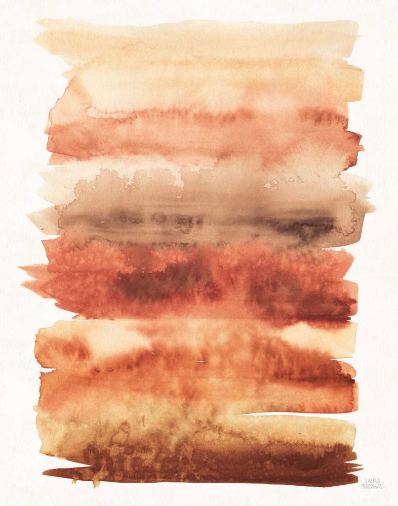Desert Blooms Abstract I Fall art print by Laura Marshall for $57.95 CAD