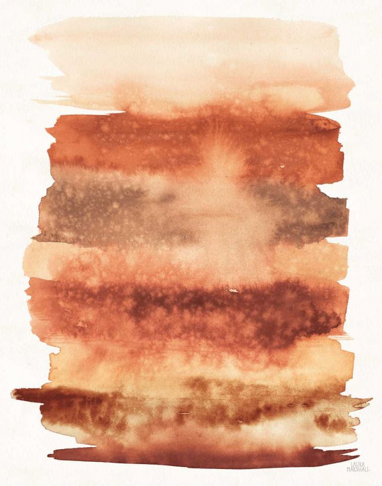 Desert Blooms Abstract II Fall art print by Laura Marshall for $57.95 CAD