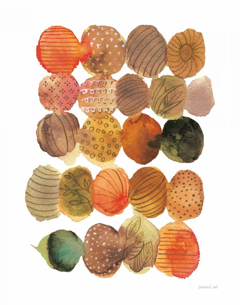 Fall Circle Stories III art print by Danhui Nai for $57.95 CAD