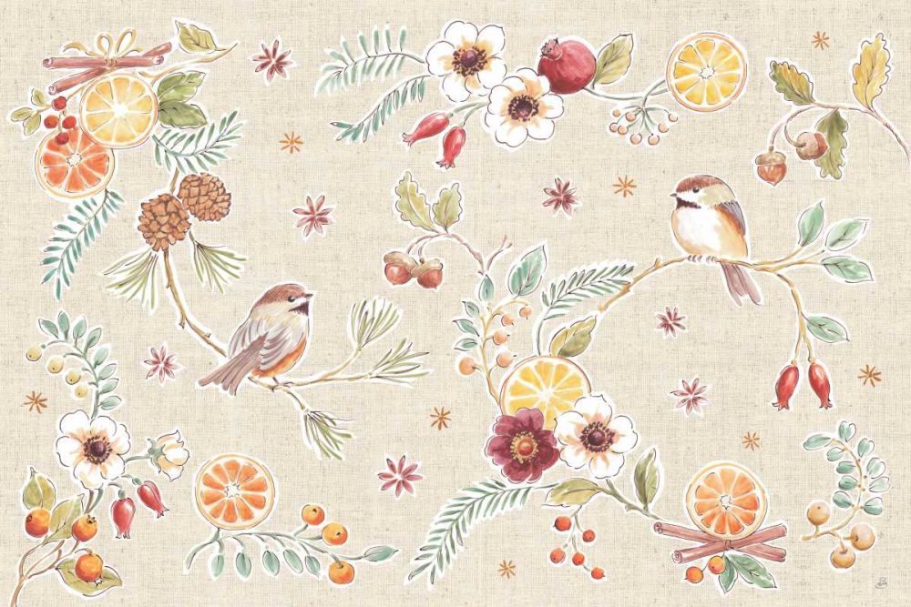 Winter Spice I art print by Daphne Brissonnet for $57.95 CAD