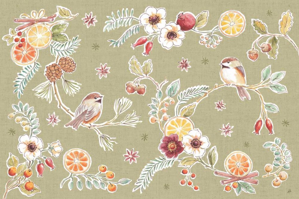 Winter Spice I Color art print by Daphne Brissonnet for $57.95 CAD