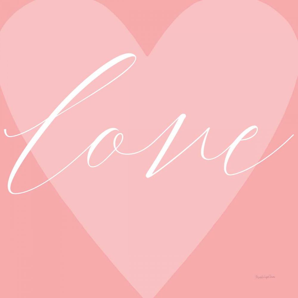 Love Heart art print by Mercedes Lopez Charro for $57.95 CAD