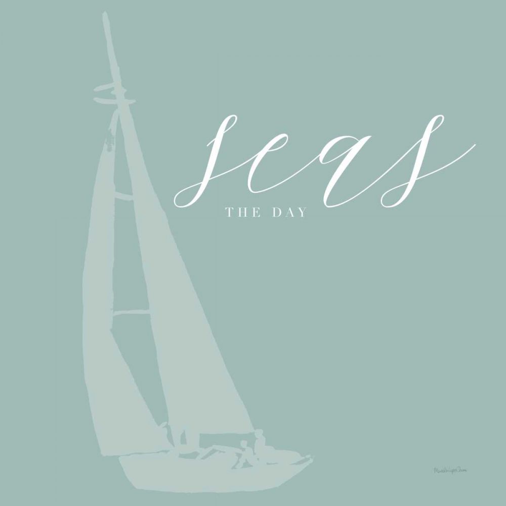 Seas the Day art print by Mercedes Lopez Charro for $57.95 CAD