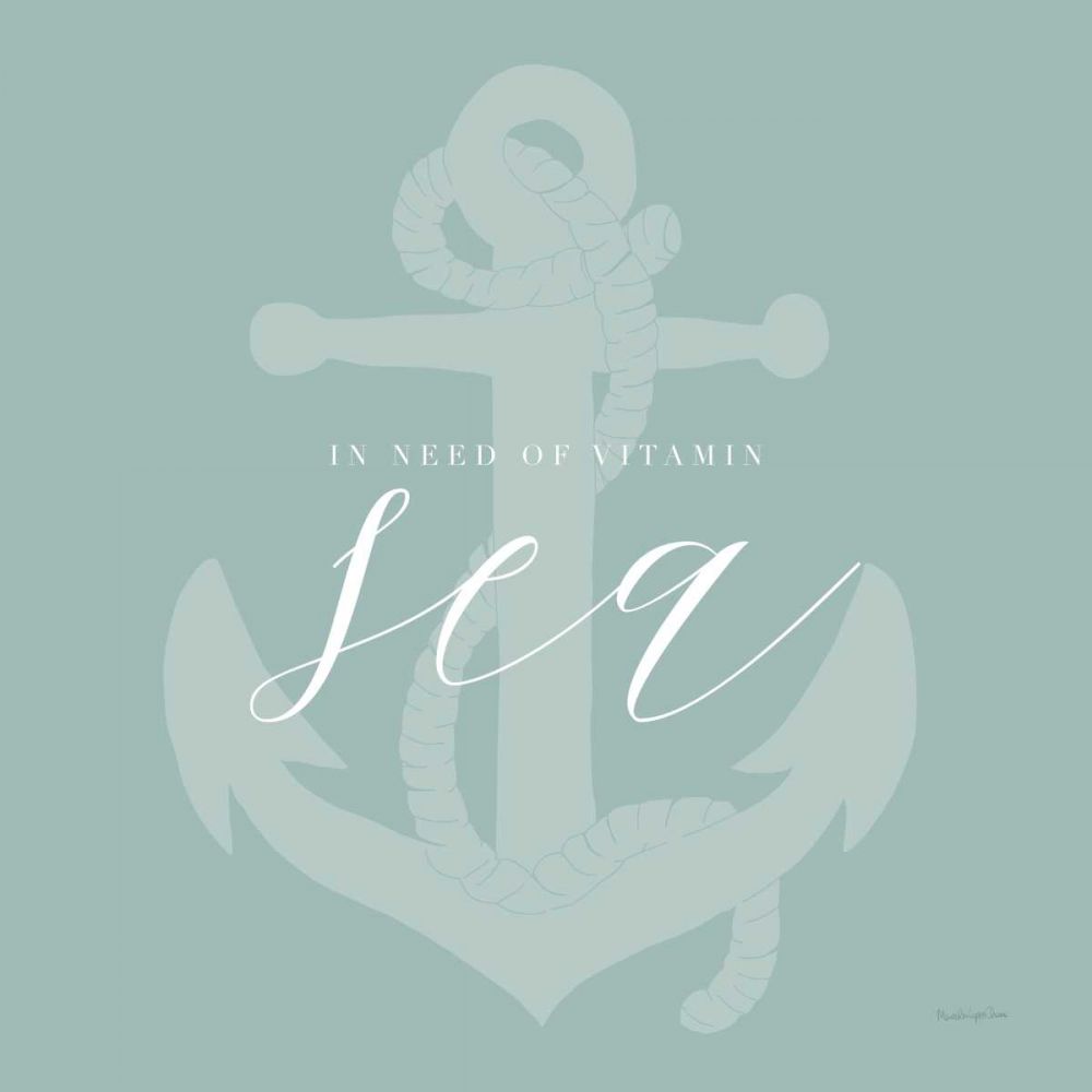 Vitamin Sea art print by Mercedes Lopez Charro for $57.95 CAD