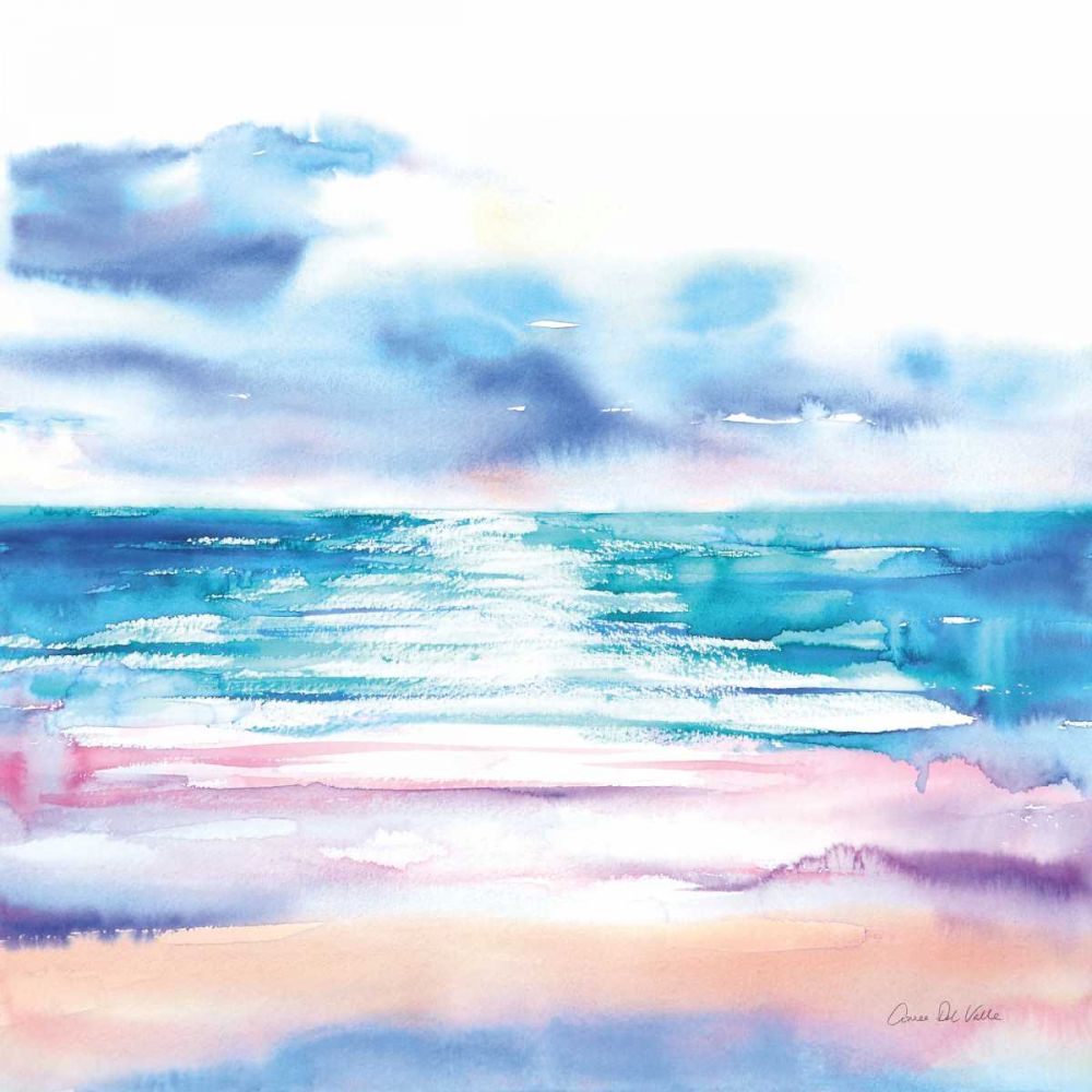 Turquoise Sea II art print by Aimee Del Valle for $57.95 CAD