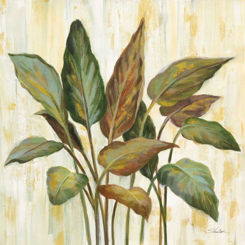 Fall Greenhouse Leaves art print by Silvia Vassileva for $57.95 CAD