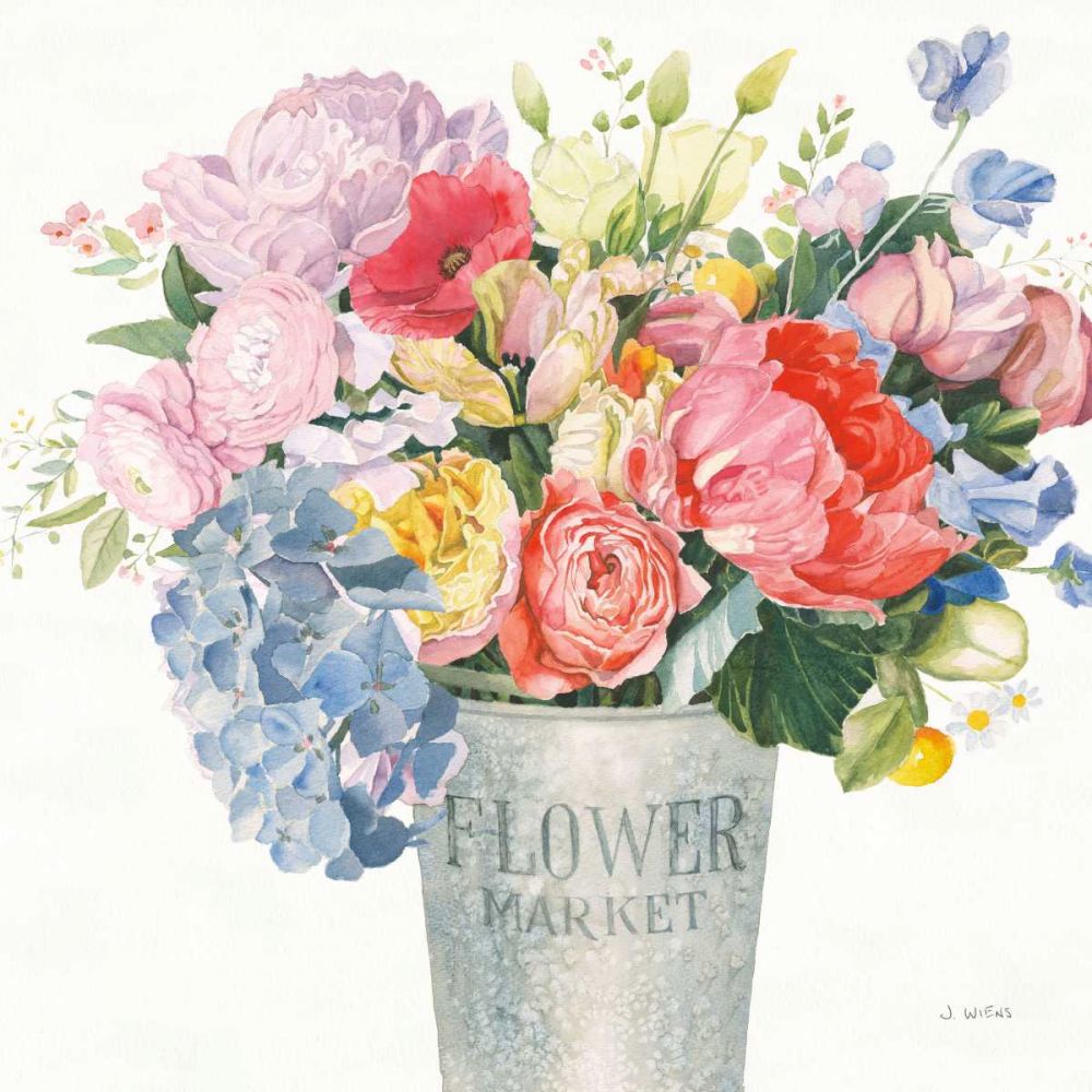 Boho Bouquet XVII art print by James Wiens for $57.95 CAD