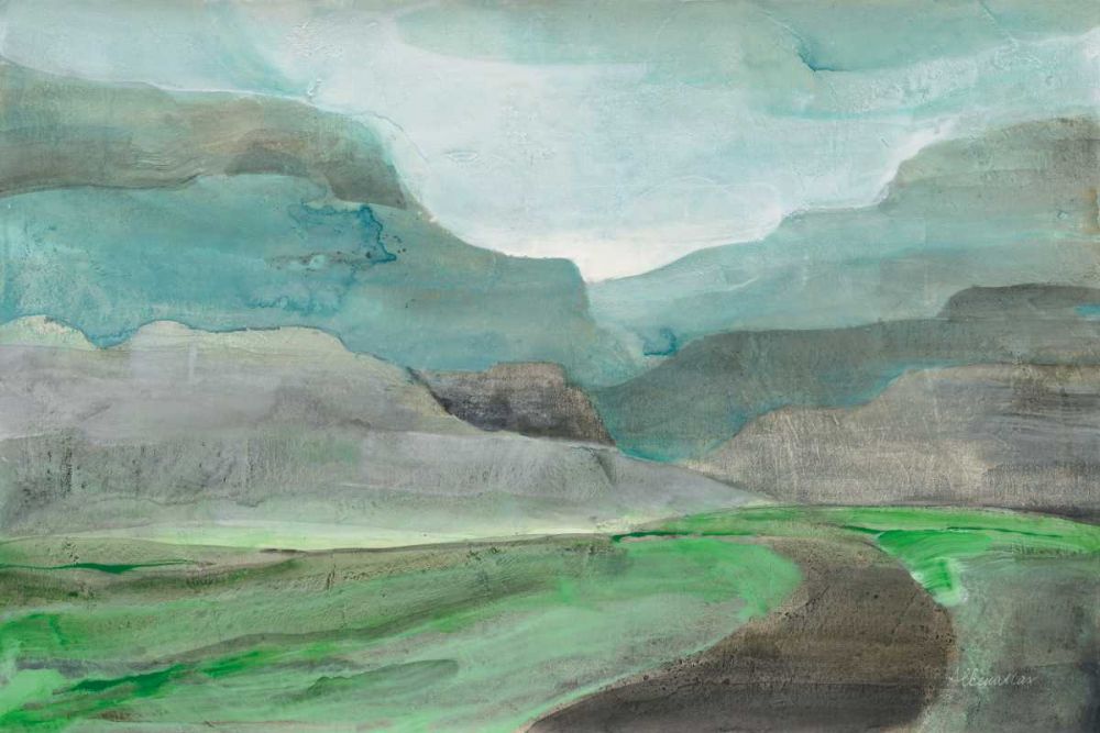Misted Valley art print by Albena Hristova for $57.95 CAD