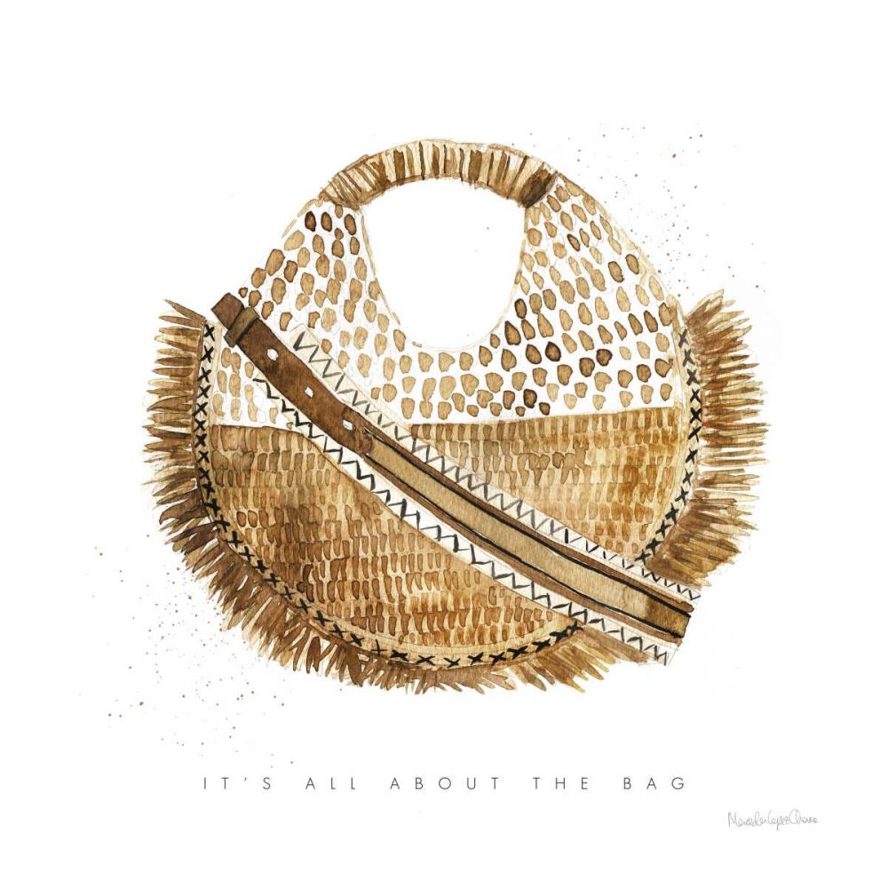 Beach Glam III art print by Mercedes Lopez Charro for $57.95 CAD