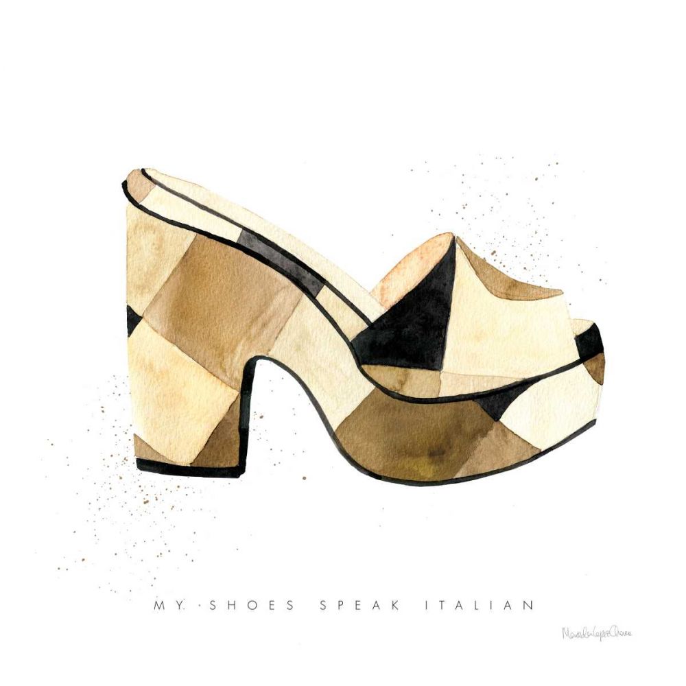 Beach Glam V art print by Mercedes Lopez Charro for $57.95 CAD