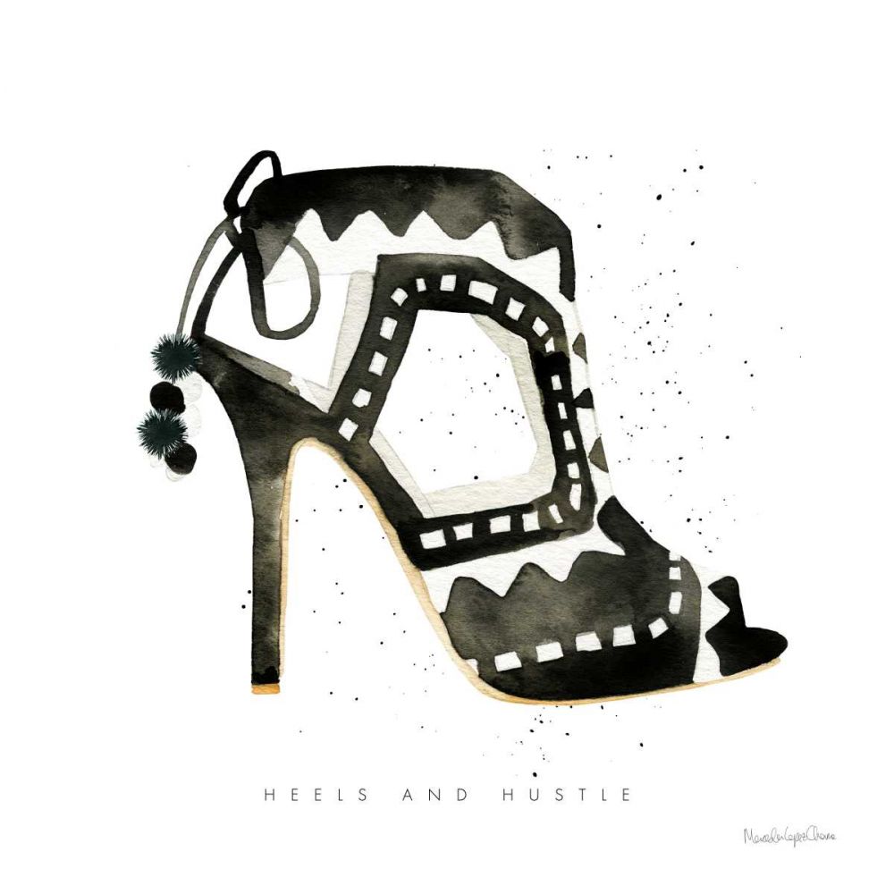 Glitz and Glam V art print by Mercedes Lopez Charro for $57.95 CAD