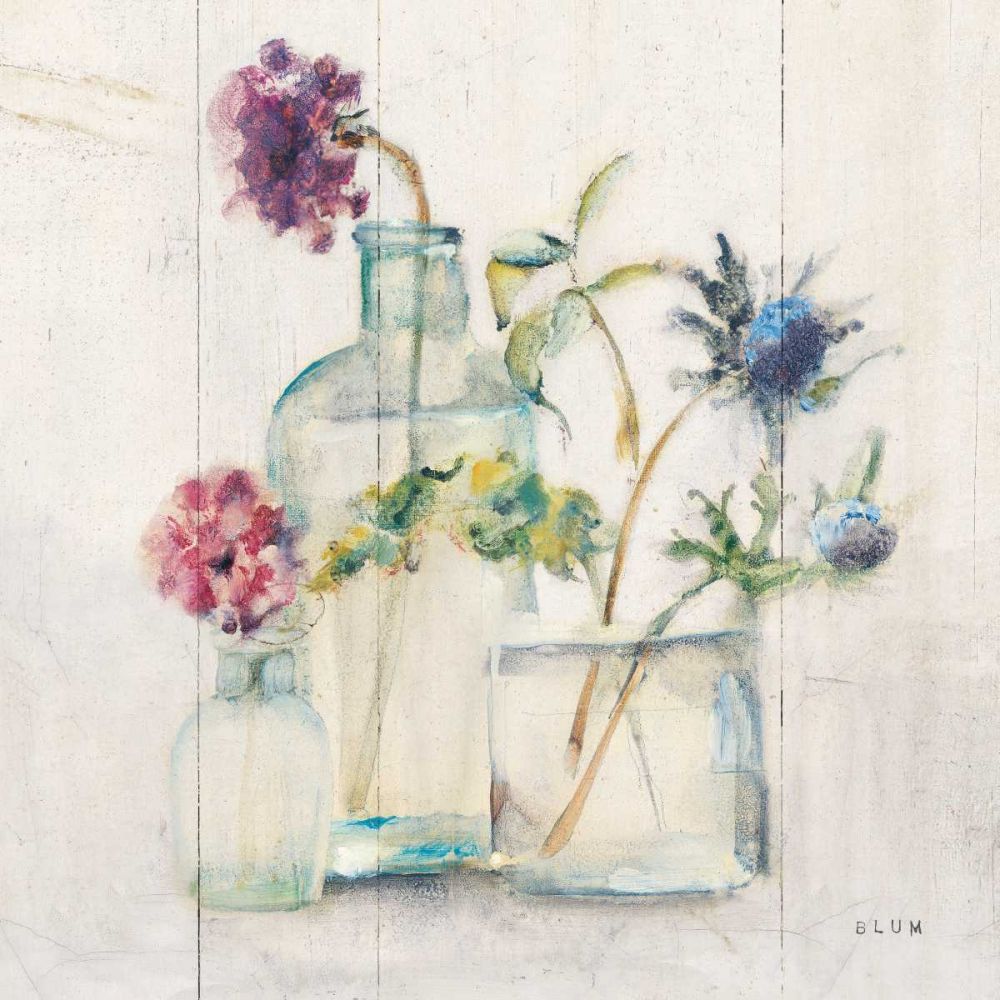 Blossoms II Light art print by Cheri Blum for $57.95 CAD