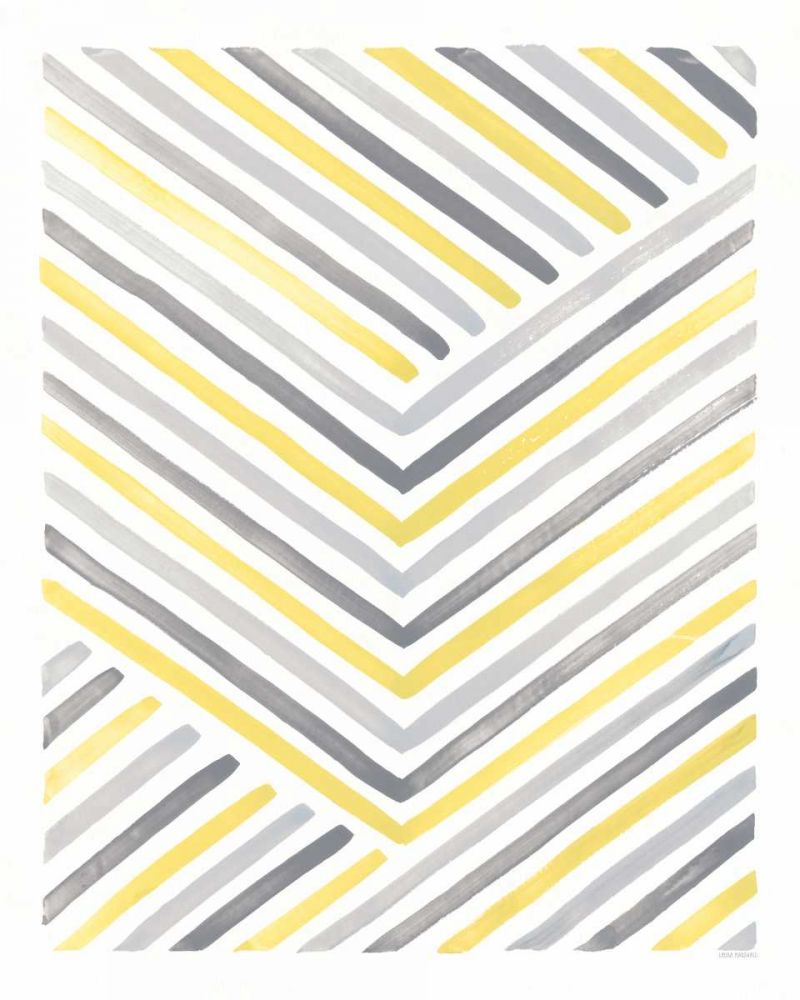 Desert Sunset IV Yellow Gray art print by Laura Marshall for $57.95 CAD