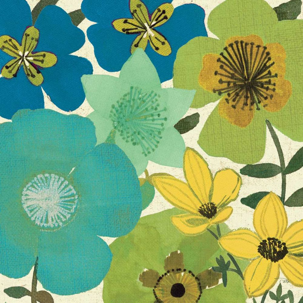 Garden Brights Cool III art print by Pela Studio for $57.95 CAD