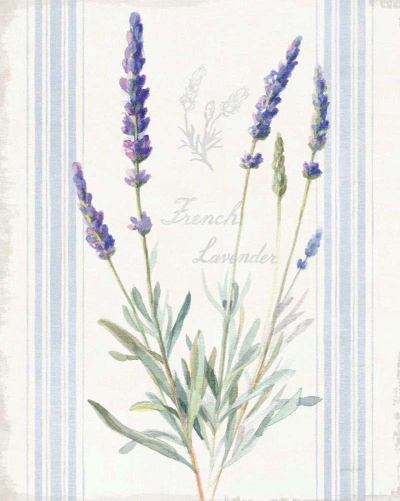 Floursack Lavender I art print by Danhui Nai for $57.95 CAD