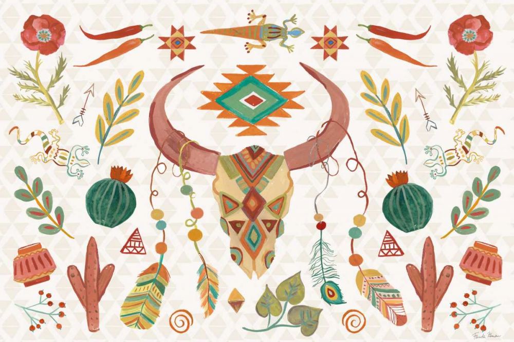 Southwest Vibes I No Words art print by Farida Zaman for $57.95 CAD