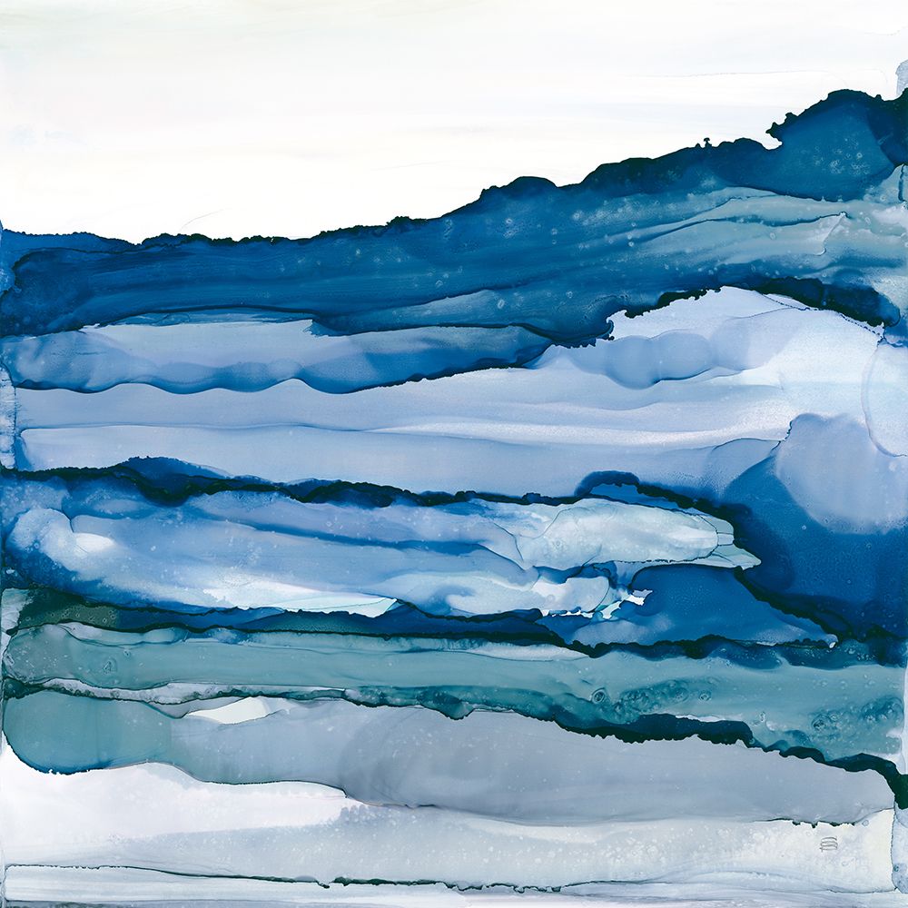 Blue Grayscape III art print by Chris Paschke for $57.95 CAD