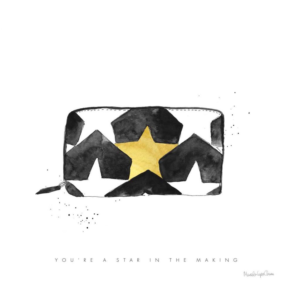 Glitz and Glam XI art print by Mercedes Lopez Charro for $57.95 CAD