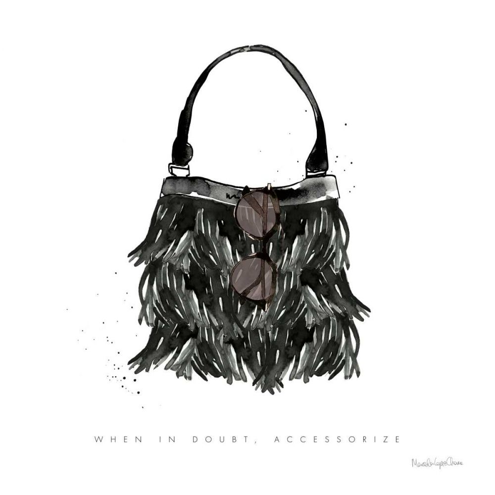 Glitz and Glam XII art print by Mercedes Lopez Charro for $57.95 CAD