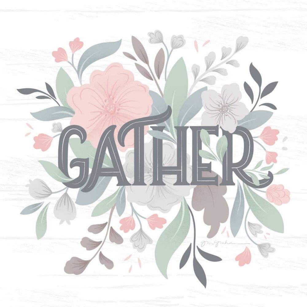 Farmhouse Floral I art print by Gia Graham for $57.95 CAD