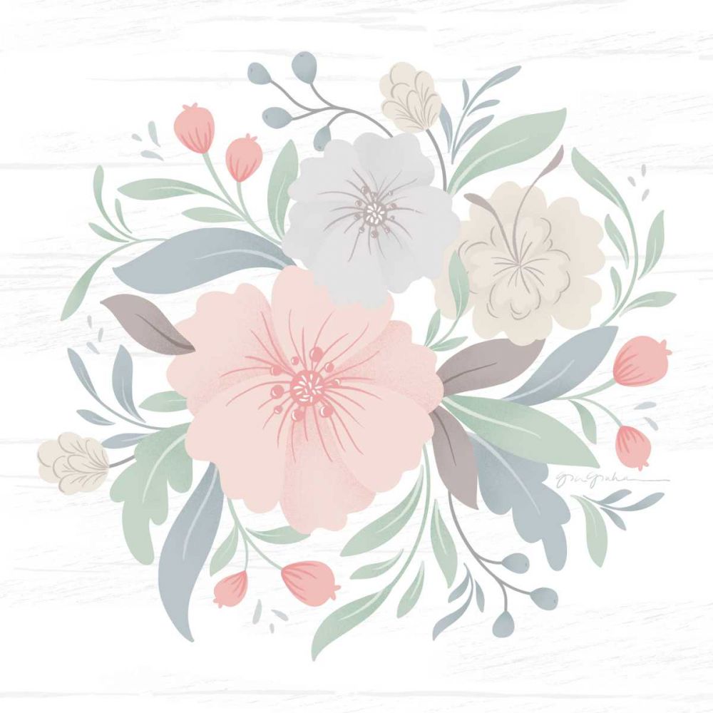Farmhouse Floral IV art print by Gia Graham for $57.95 CAD