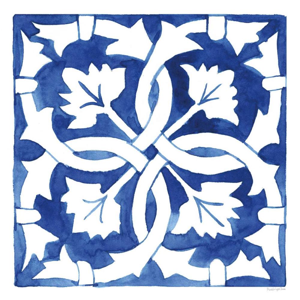 Andalusian Tile III art print by Mercedes Lopez Charro for $57.95 CAD