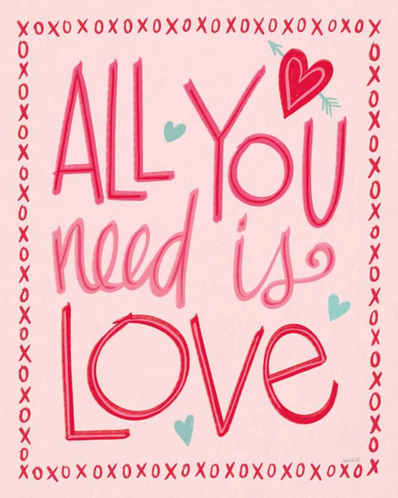 Love is Kind III art print by Anne Tavoletti for $57.95 CAD