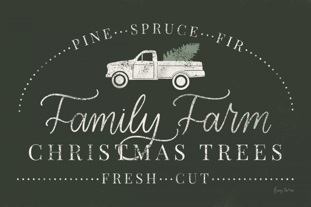 Vintage Christmas VII Green art print by Becky Thorns for $57.95 CAD