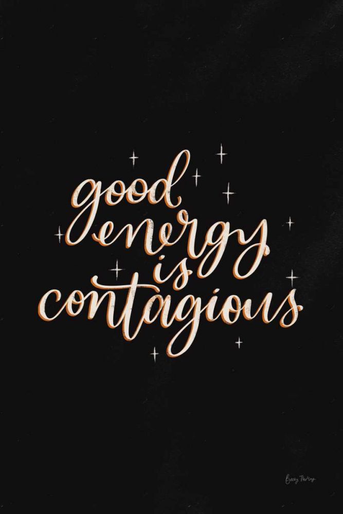Mod Glam Good Energy II Black art print by Becky Thorns for $57.95 CAD