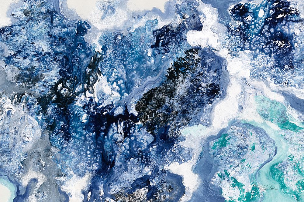 Tidal Reflection Crop art print by Silvia Vassileva for $57.95 CAD