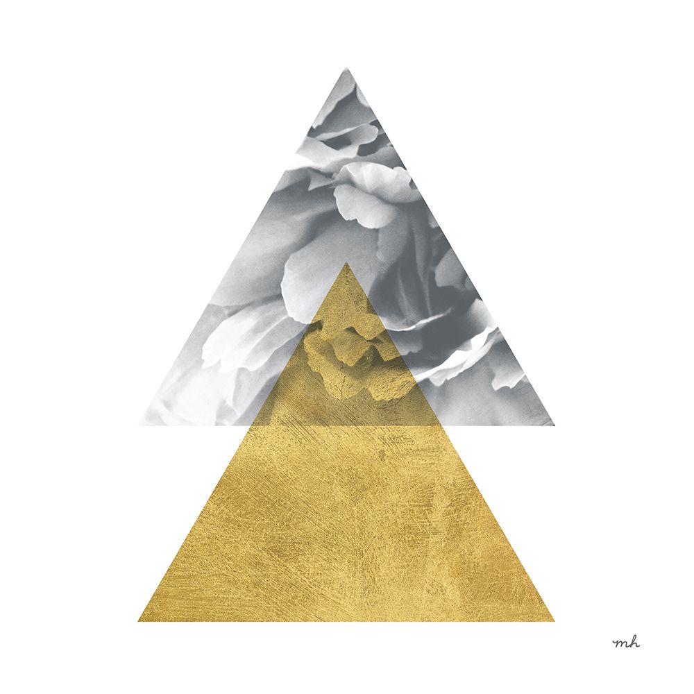 Blossoms II Gold art print by Moira Hershey for $57.95 CAD