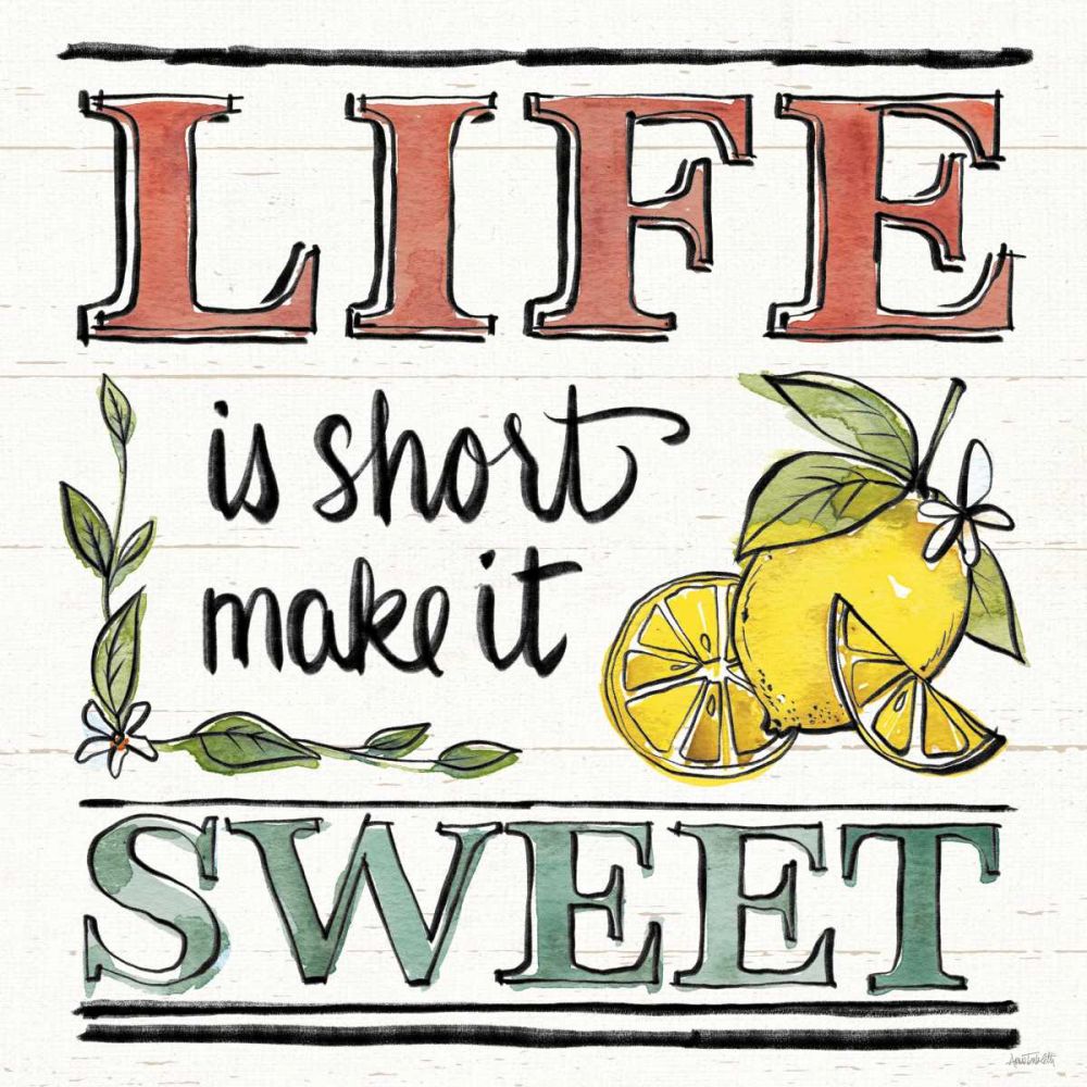 Lemonade Stand V art print by Anne Tavoletti for $57.95 CAD