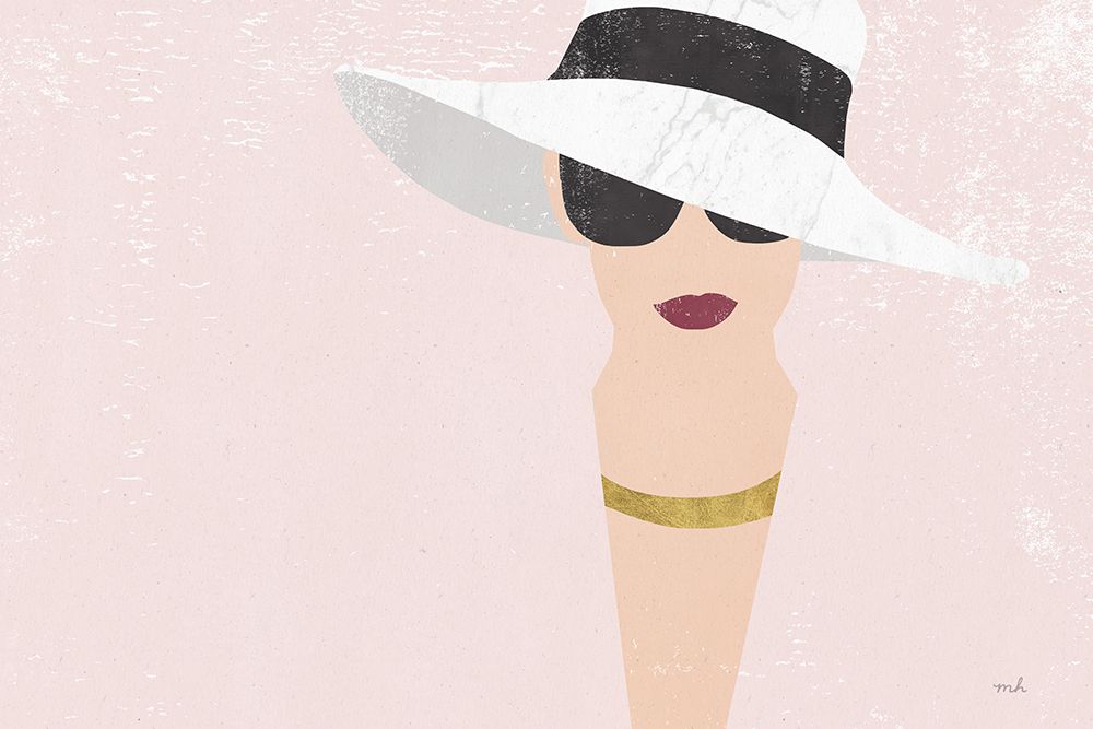 Fashion Forward Rose Gold art print by Moira Hershey for $57.95 CAD