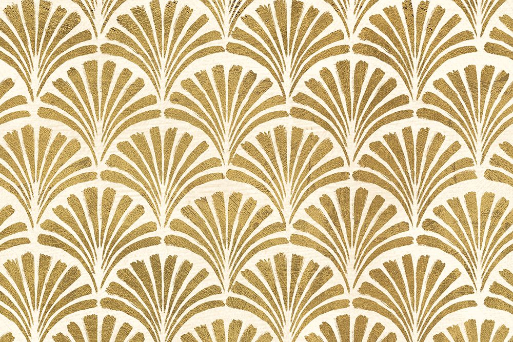 Winged Study Pattern VIII Gold Crop art print by Janelle Penner for $57.95 CAD