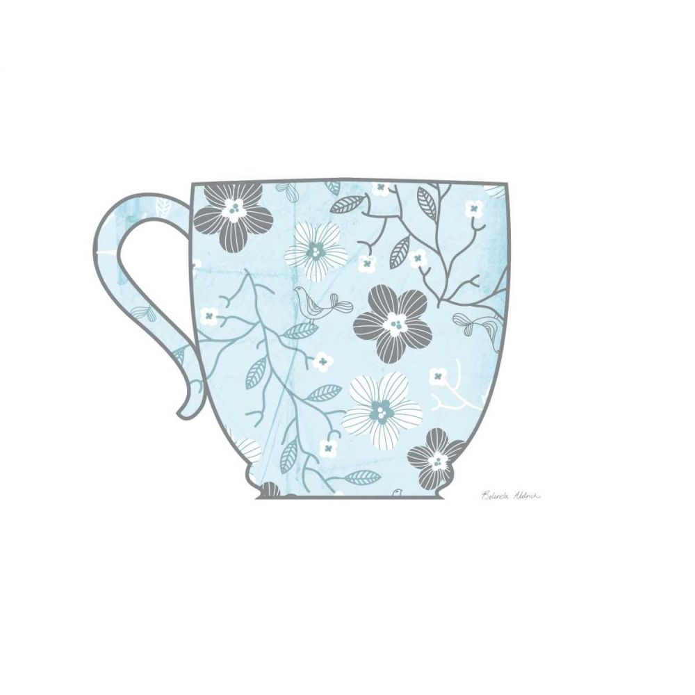 Bright Garden Cafe I art print by Belinda Aldrich for $57.95 CAD