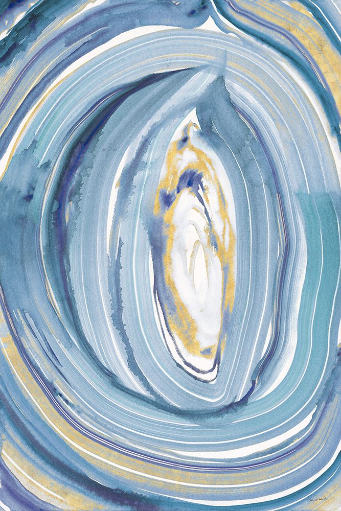 Terrain Gilded I art print by Sue Schlabach for $57.95 CAD