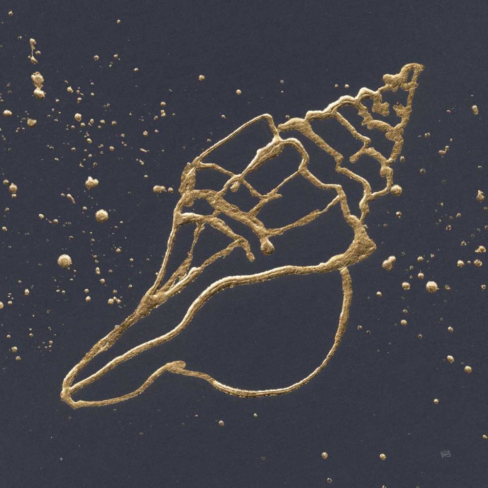 Gold Conch II art print by Chris Paschke for $57.95 CAD