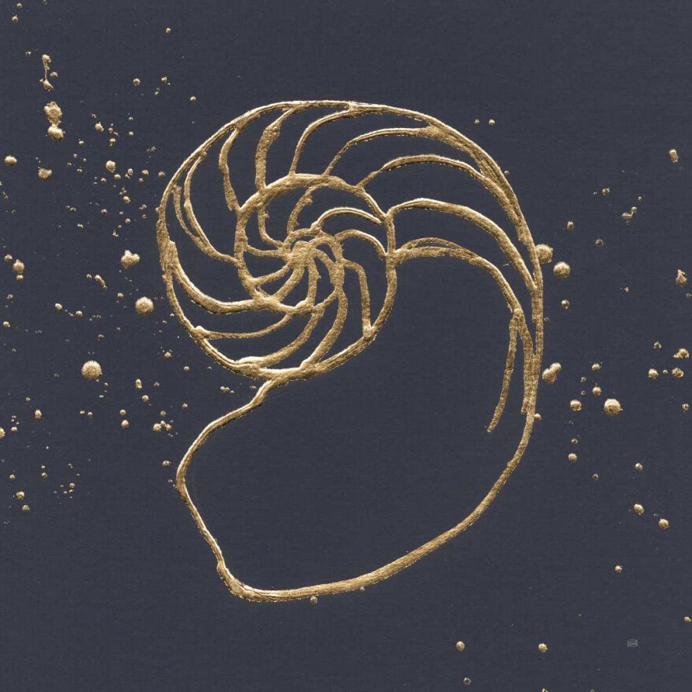 Gold Nautilus II art print by Chris Paschke for $57.95 CAD