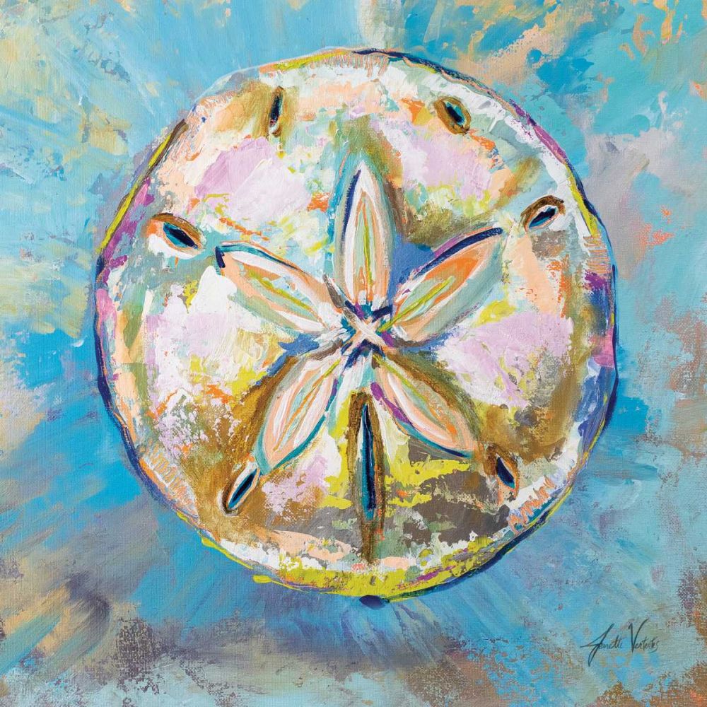Sand Dollar art print by Jeanette Vertentes for $57.95 CAD