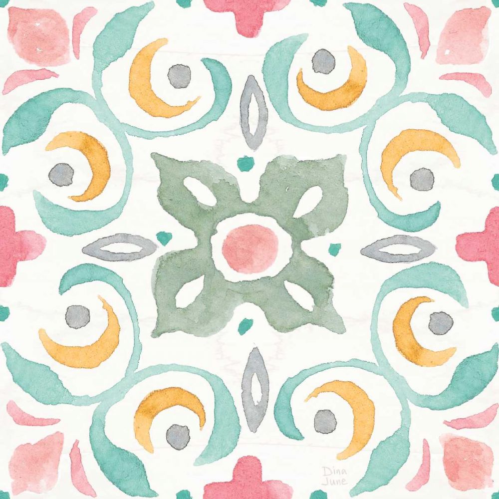 World Tour Pattern VIII art print by Dina June for $57.95 CAD