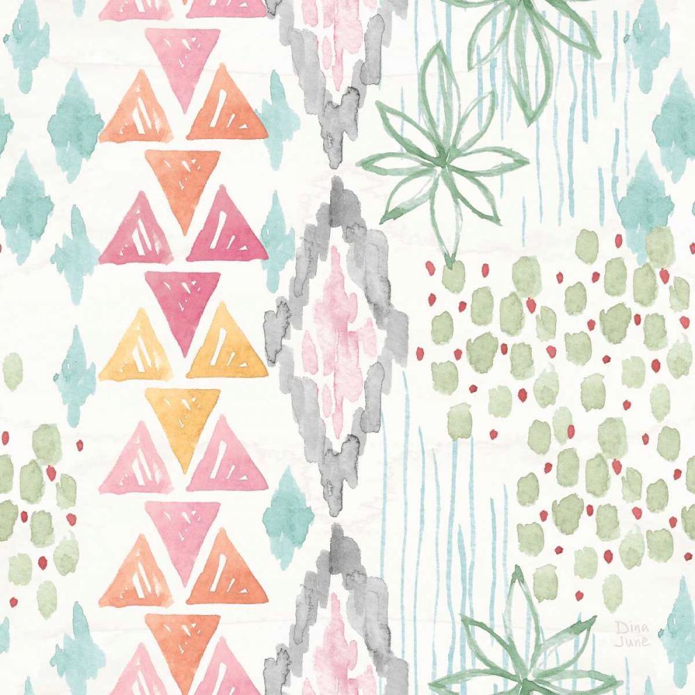 World Tour Pattern IXA art print by Dina June for $57.95 CAD