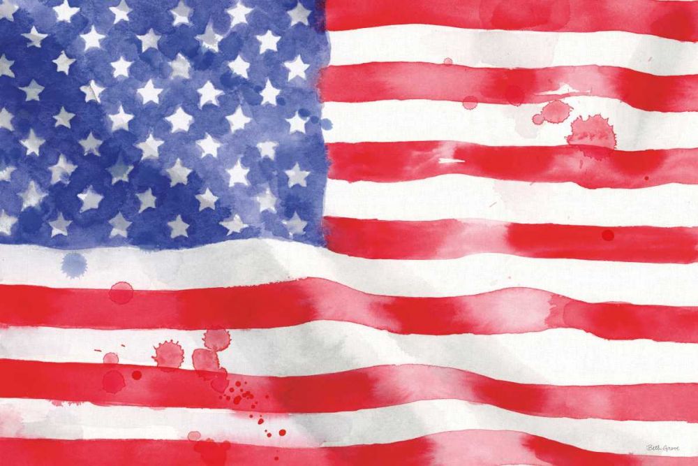 Americana Style I art print by Beth Grove for $57.95 CAD