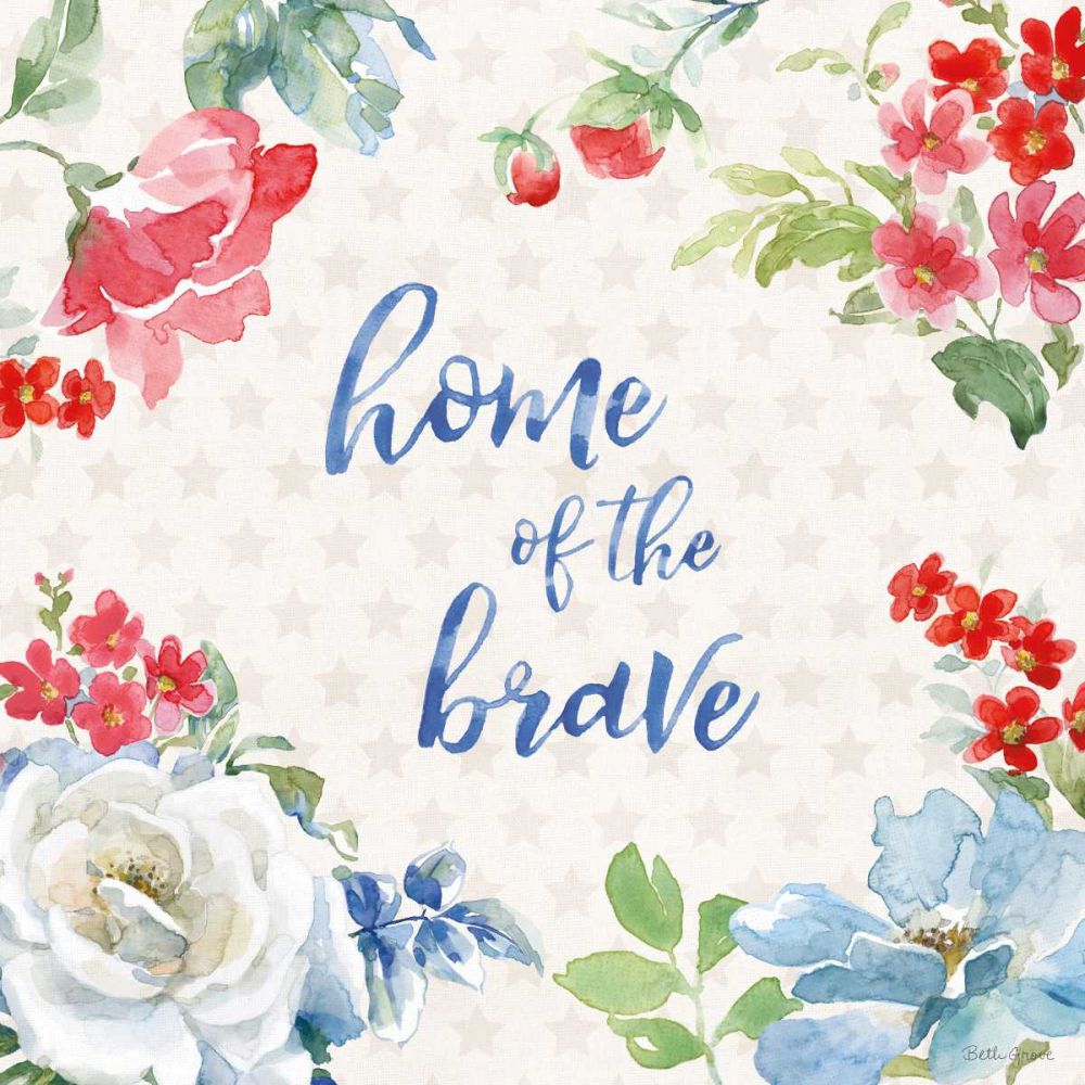 Americana Style V art print by Beth Grove for $57.95 CAD