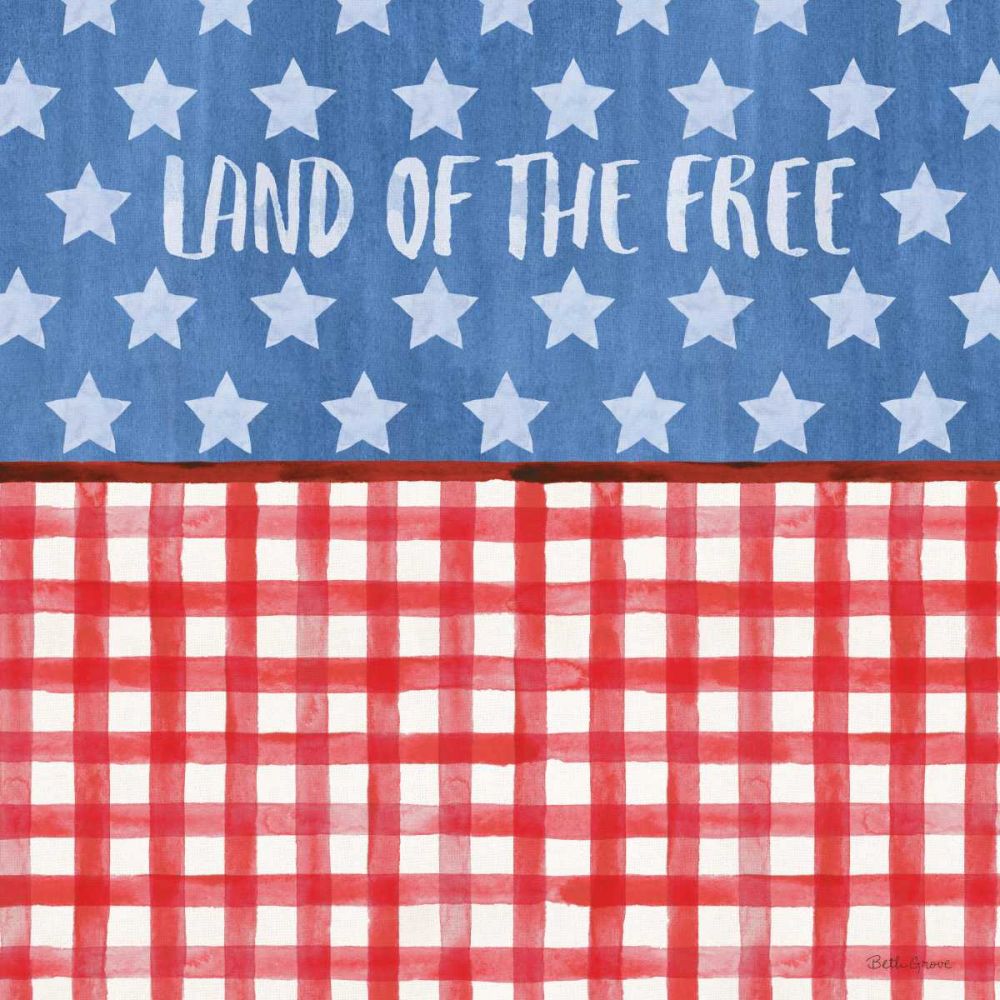 Americana Style VI art print by Beth Grove for $57.95 CAD
