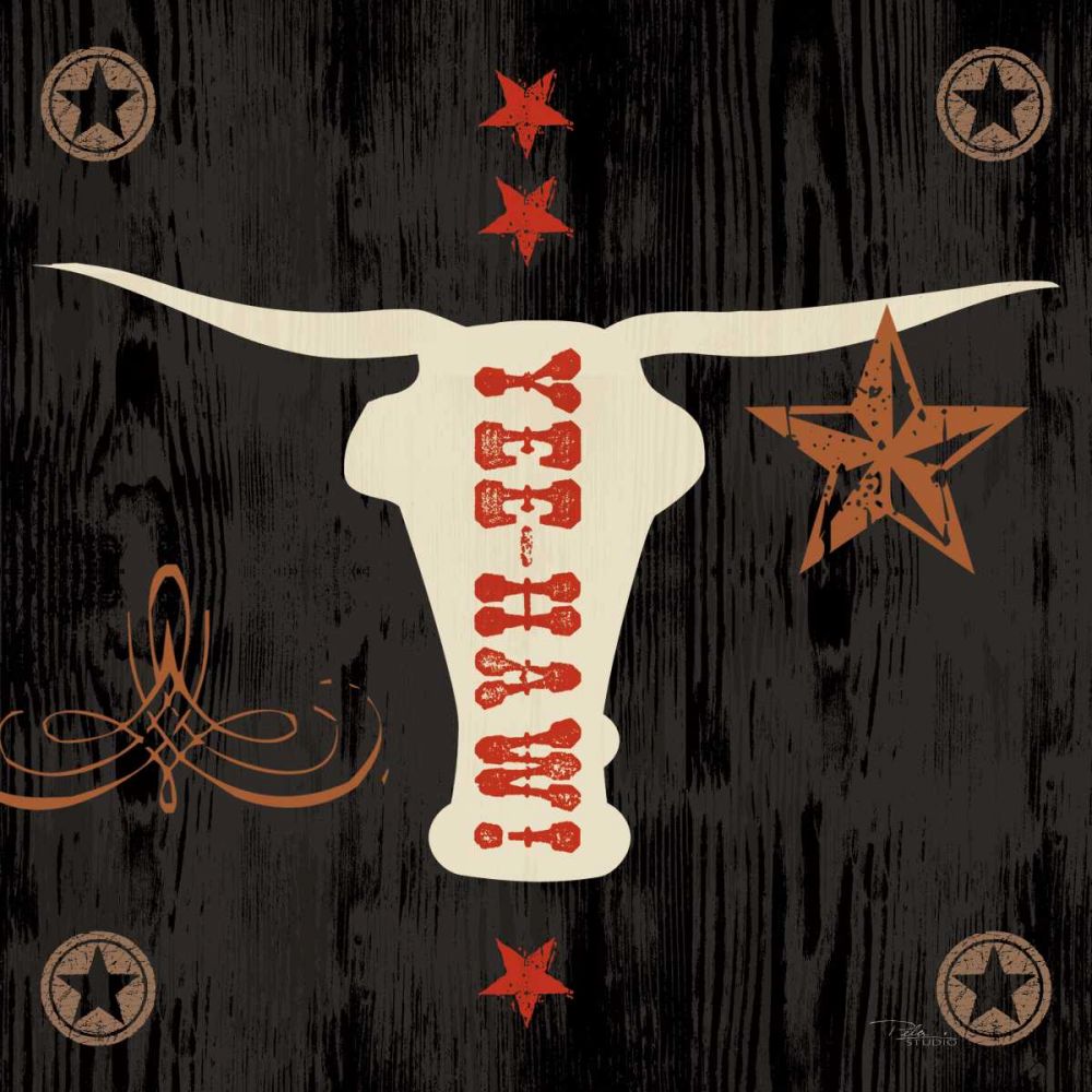 Saddle Up Icon IV art print by Pela Studio for $57.95 CAD