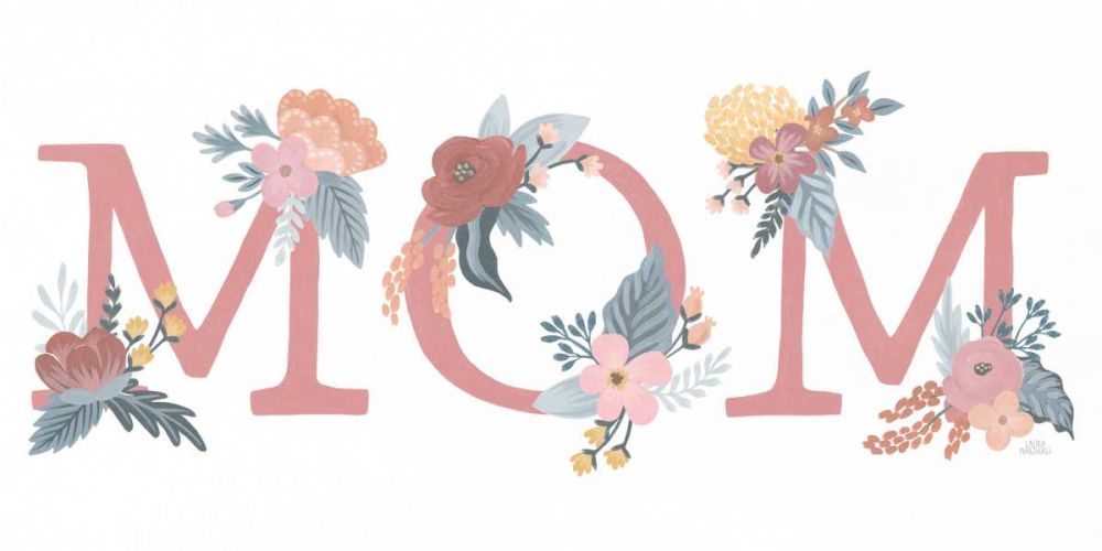 Love Letters Mom art print by Laura Marshall for $57.95 CAD