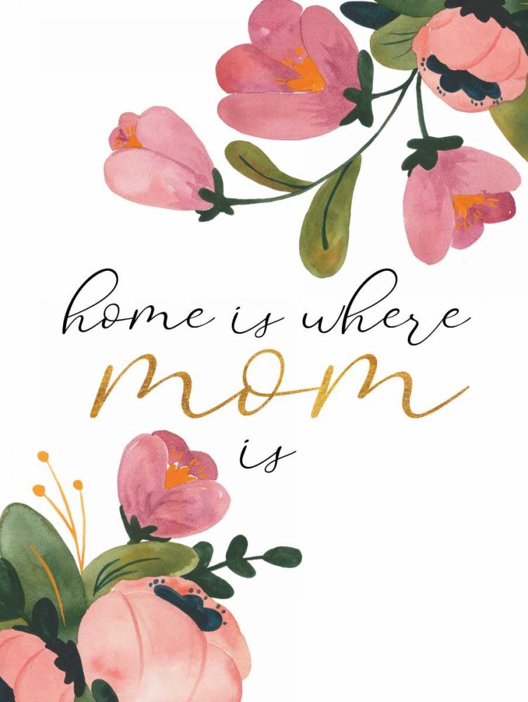Romantic Floral III Sentiment art print by Wild Apple Portfolio for $57.95 CAD
